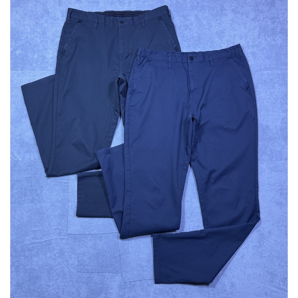 Lot Of 2 Jack Archer Pants Mens 32x32 Performance Chino Golf Athleisure Normcore